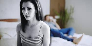 woman realizing he's only interested in intimacy not a relationship