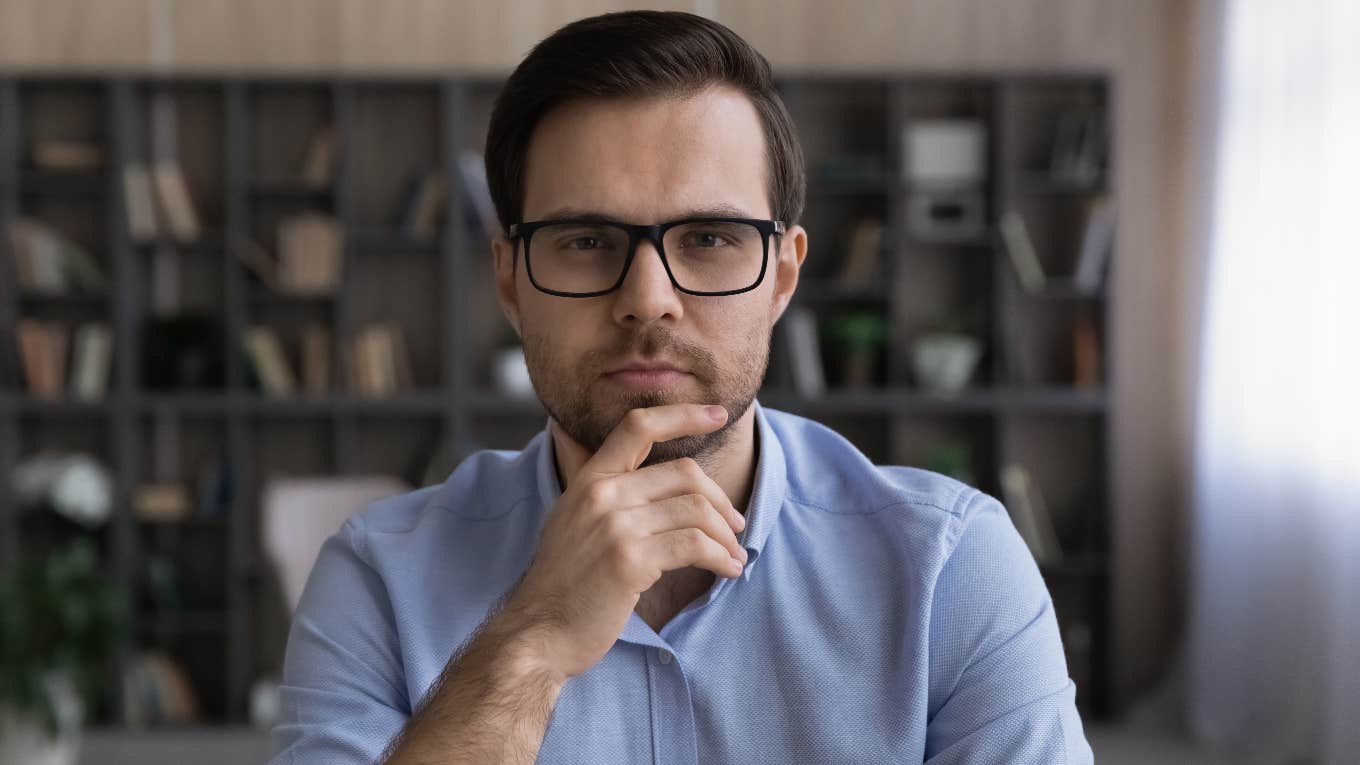 The Simple Behavior That Reveals Intelligence, According To A Philosopher Man who may or may not be intelligent