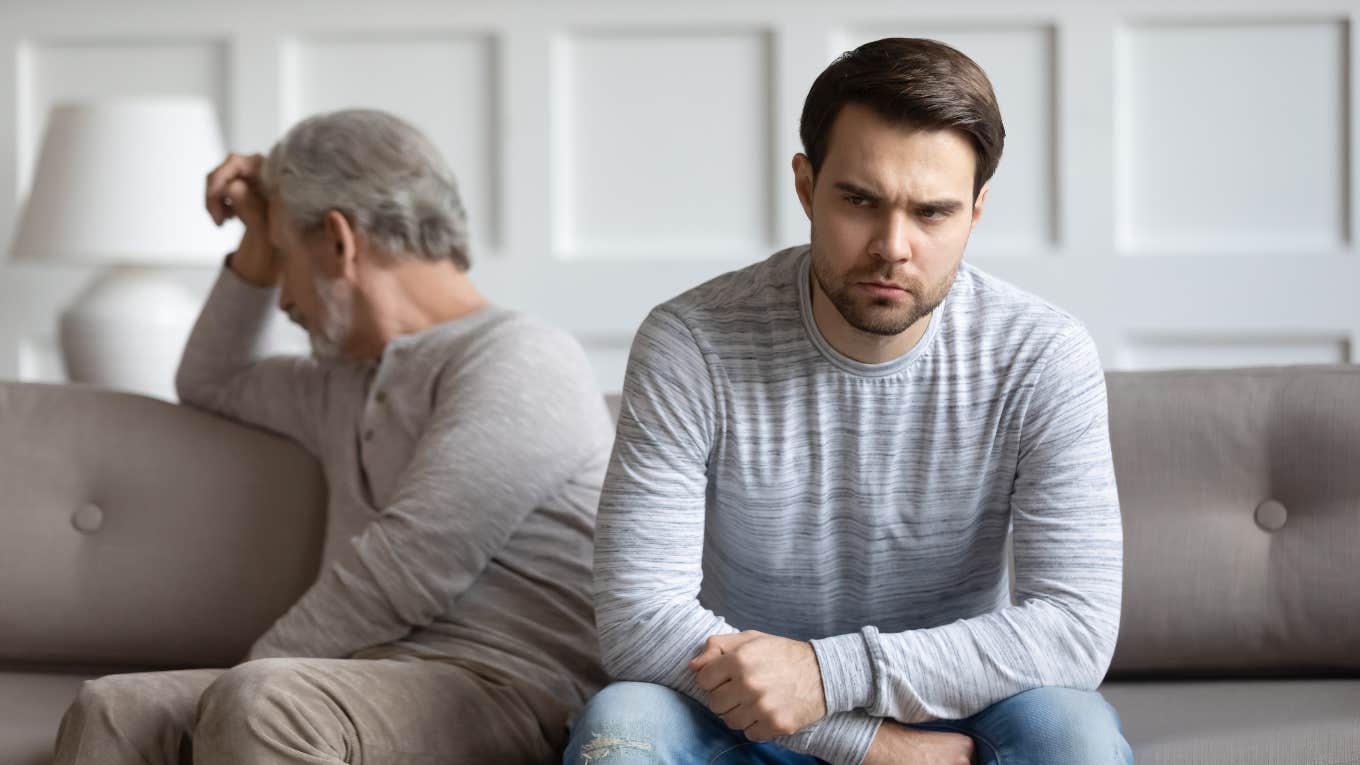 Son Overhears His Parents Say They Love Each Other More Than Him son distancing himself from his father